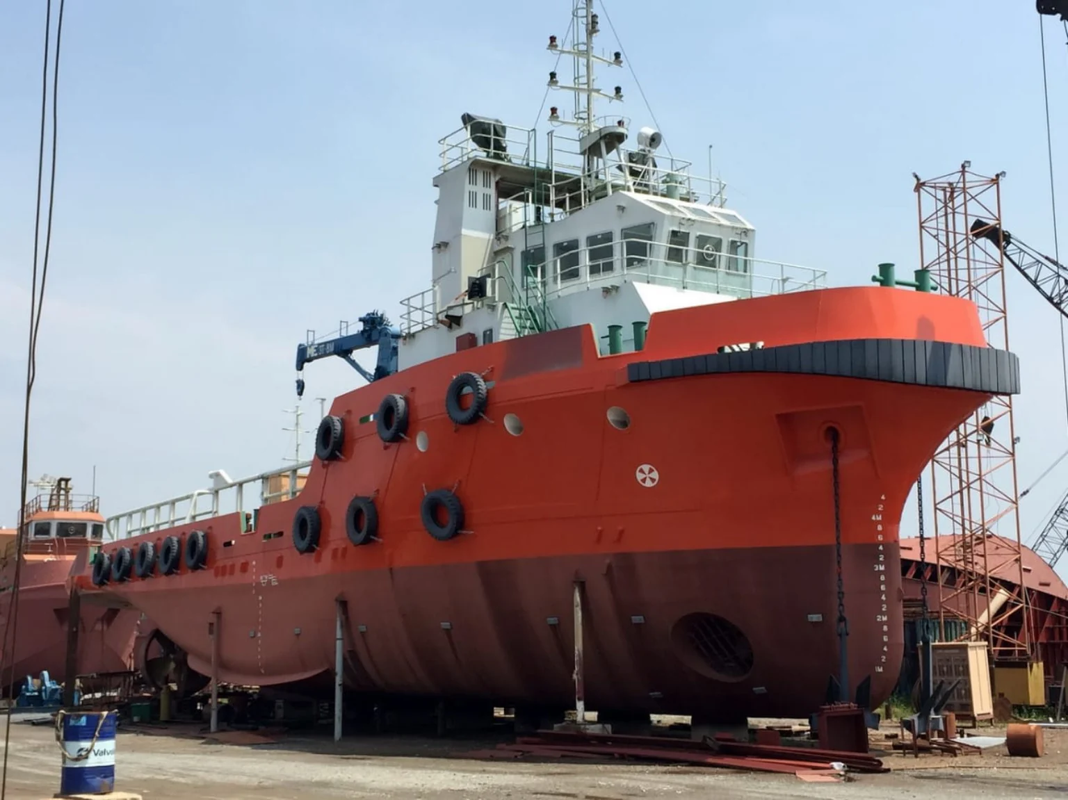 Commercial tugboat